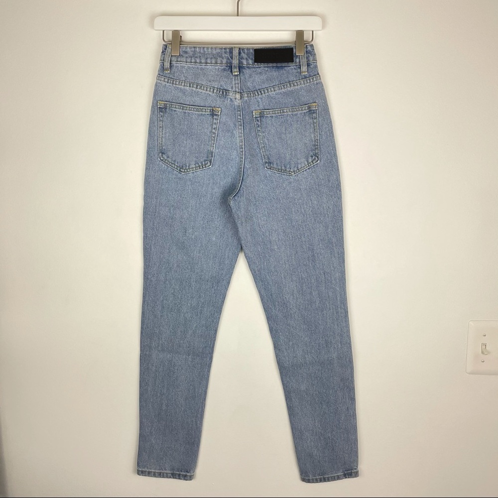 NWT BLCK DENIM High Waist wedgie fit Jeans - Picture 4 of 9